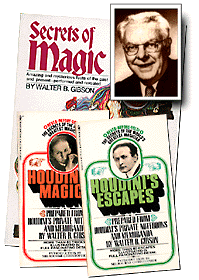 Walter Gibson and his books on magic