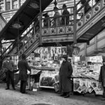 This New York newsstand features a January 1903 number of The Argosy hanging from its lower right side. This New York newsstand features a January 1903 number of The Argosy hanging from its lower right side.