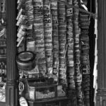 A closer look at the pulp magazines on display at a Manchester, N.H., shop in September 1937. A closer look at the pulp magazines on display at a Manchester, N.H., shop in September 1937.