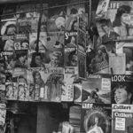 A newsstand in Athens, Greece, from January 1948 displays English-lanuage magazines, including Ten Detective Aces. A newsstand in Athens, Greece, from January 1948 displays English-lanuage magazines, including Ten Detective Aces.