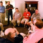 After the evening’s Pulpcon events had wound down, small group conversations shifted into high gear in the Pulpcon suite over in the hotel.