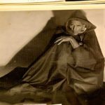 Among the items up for auction on Saturday night were reference photos, including this one, used by artist Walter Baumhofer.