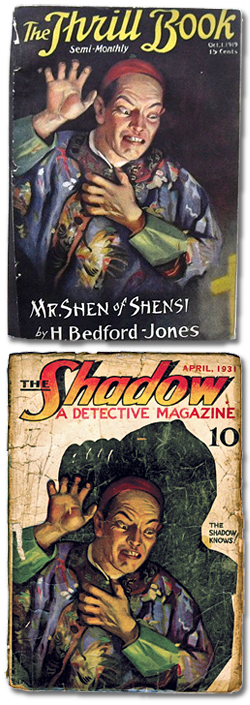 Thrill Book (Oct. 1, 1919) and The Shadow (April 1931) Thrill Book (Oct. 1, 1919) and The Shadow (April 1931)