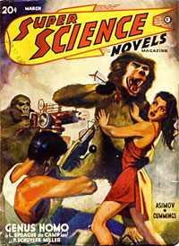 "Super Science Novels" (March 1941)